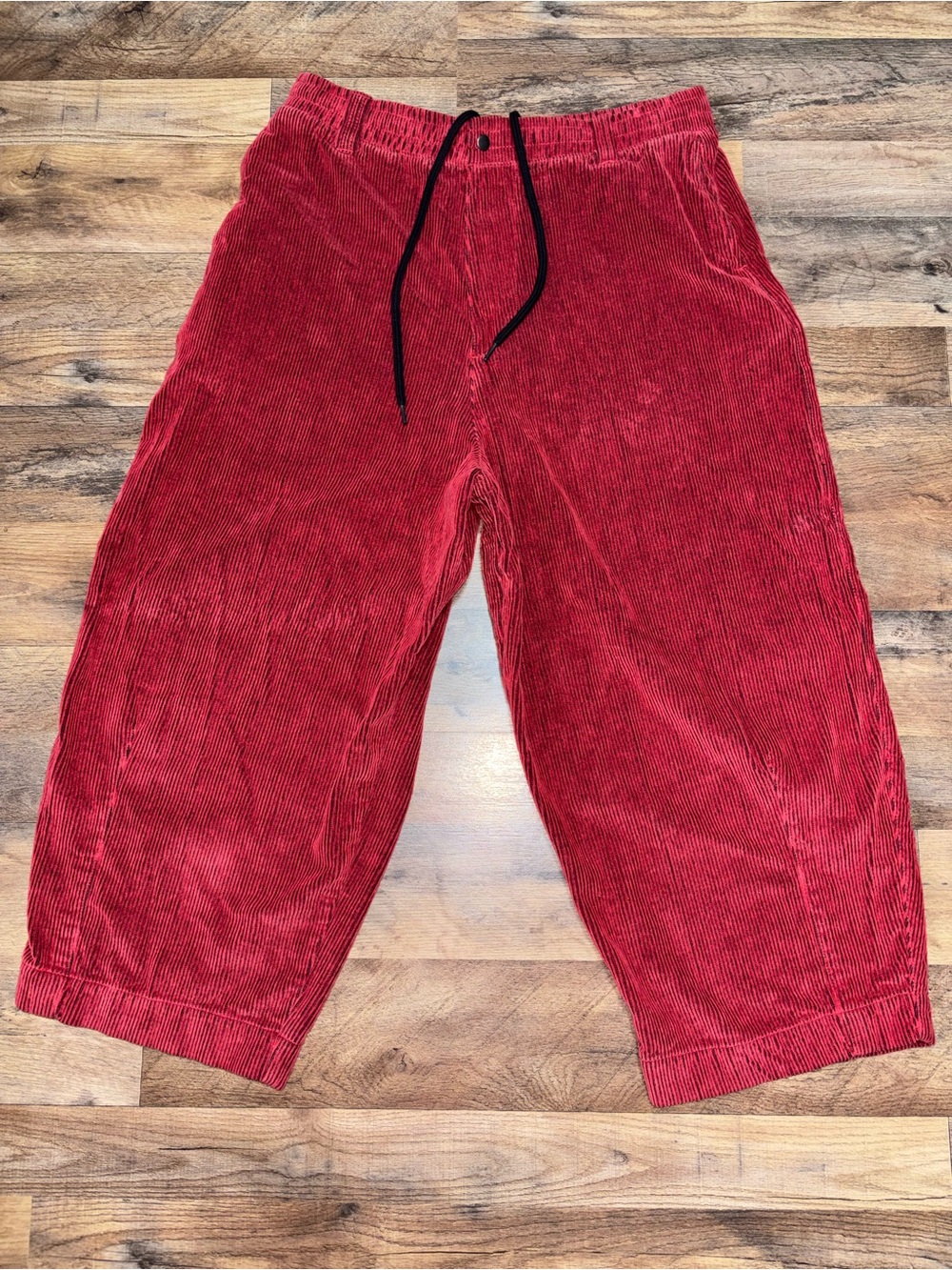 Urban Outfitters BDG Red Corduroy Baggy Balloon Pants Large Unisex